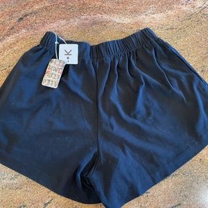 NEW! Known Supply Chicago Washed Black Size Small Shorts Size Small NWT!